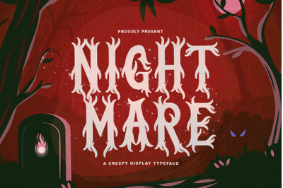 Nightmare - Horror Font