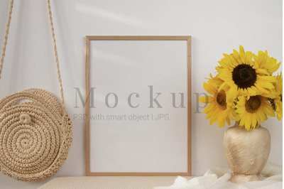 Photo Frame Mockup,Frame Mockup,Smart Object Mockup