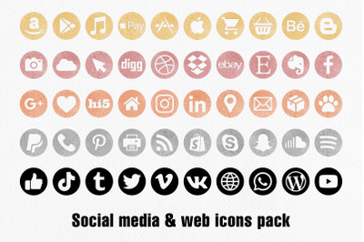 Social Media Icons - Mega Pack