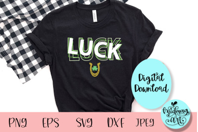 Luck mirror svg, St. Patrick&#039;s day svg