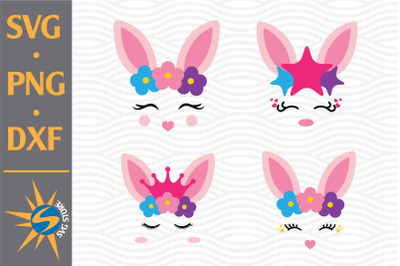 Easter Head SVG&2C; PNG&2C; DXF Digital Files Include