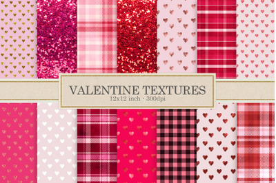 Valentine buffalo plaid