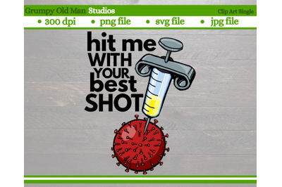 covid vaccine cut file |  | hit me with your best shot