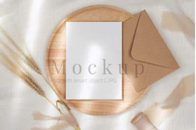 Card Mockup,Wedding Mockup,5x7 Card Mockup