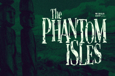 The Phantom Isles: Retro Tiki Font