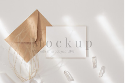 Smart Object Mockup,PSD Mockup,5.5x4.25 Card Mockup