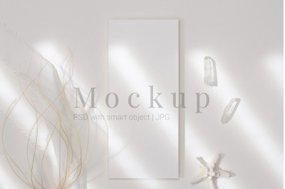 PSD Mockup,Card Mockup,Mockup Menu,4x9 Card Mockup