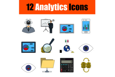 Analytics Icon Set