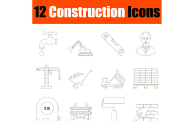 Construction Icon Set