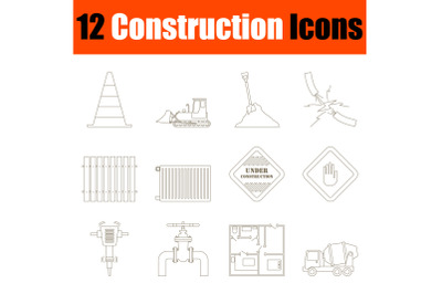 Construction Icon Set