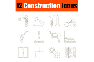 Construction Icon Set