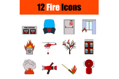 Fire Icon Set