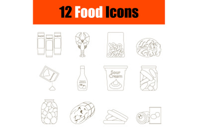 Food Icon Set