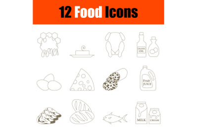 Food Icon Set