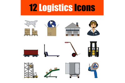 Logistics Icon Set