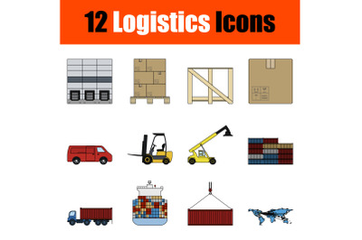 Logistics Icon Set