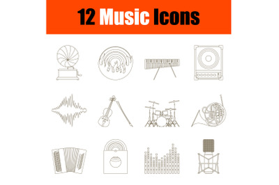 Music Icon Set