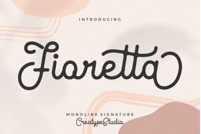 Fioretta Monoline Signature