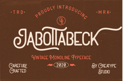 Jabottabeck Vintage Monoline
