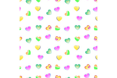 heart shape pattern design