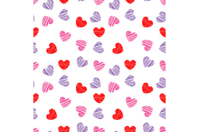 heart shape pattern design