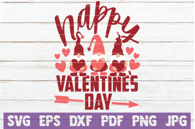 Happy Valentines Day SVG Cut File