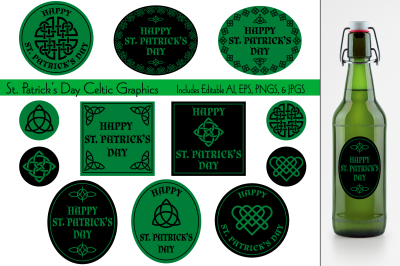 Celtic Saint Patrick&#039;s Day Graphics