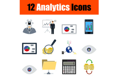 Analytics Icon Set