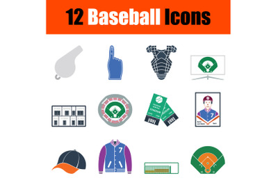 Baseball Icon Set