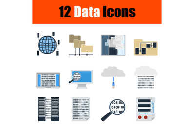 Data Icon Set