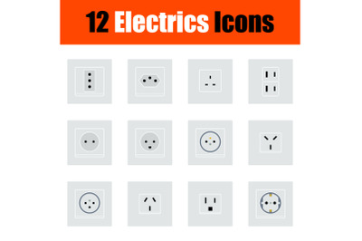 Electrics Icon Set