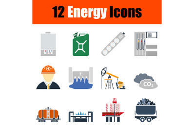 Energy Icon Set