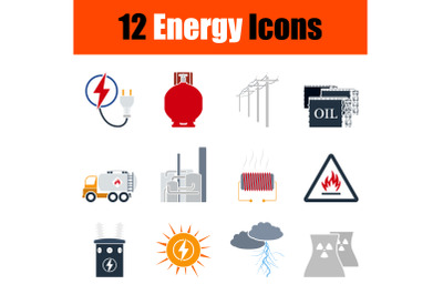 Energy Icon Set