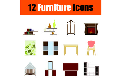 Furniture Icon Set