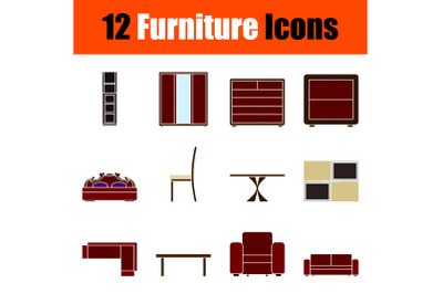 Furniture Icon Set