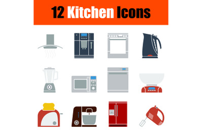 Kitchen Icon Set