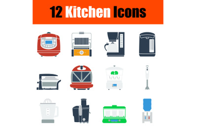 Kitchen Icon Set