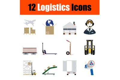 Logistics Icon Set