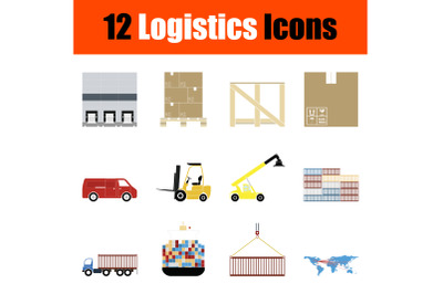 Logistics Icon Set