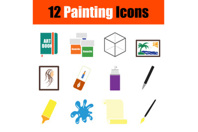 Painting Icon Set