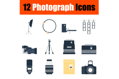 Photograph Icon Set