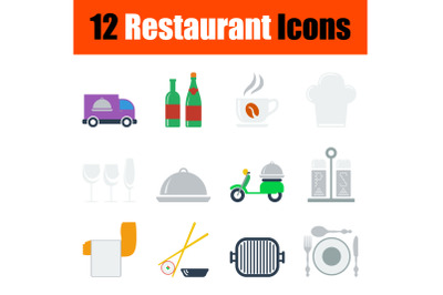 Restaurant Icon Set