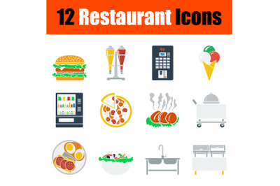 Restaurant Icon Set