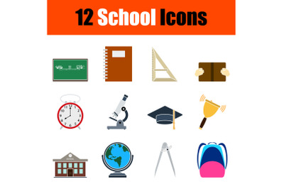 School Icon Set