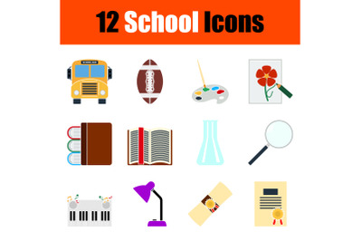 School Icon Set