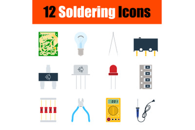 Soldering Icon Set