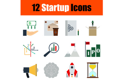 Startup Icon Set