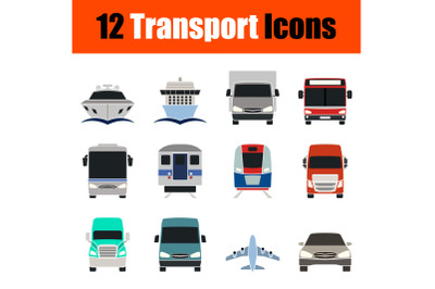 Transport Icon Set