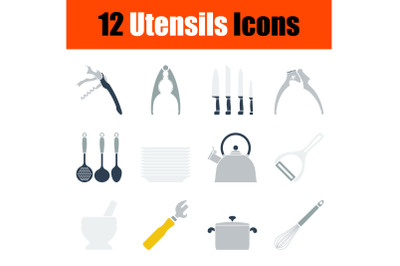 Utensils Icon Set