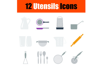 Utensils Icon Set